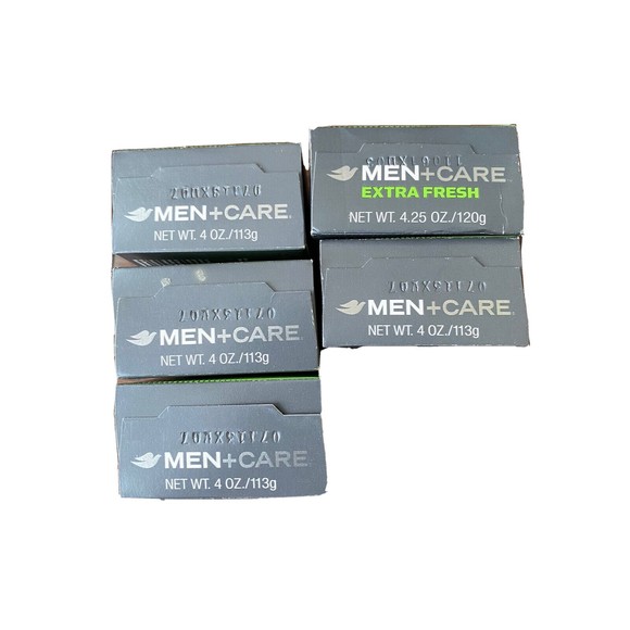 Lot of 5 Dove Men +Care 4/4.25 Oz Extra Fresh Body+Face Bar Soap - Picture 3 of 3
